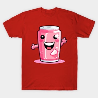 Soft drink cute T-Shirt cute giril T-Shirt